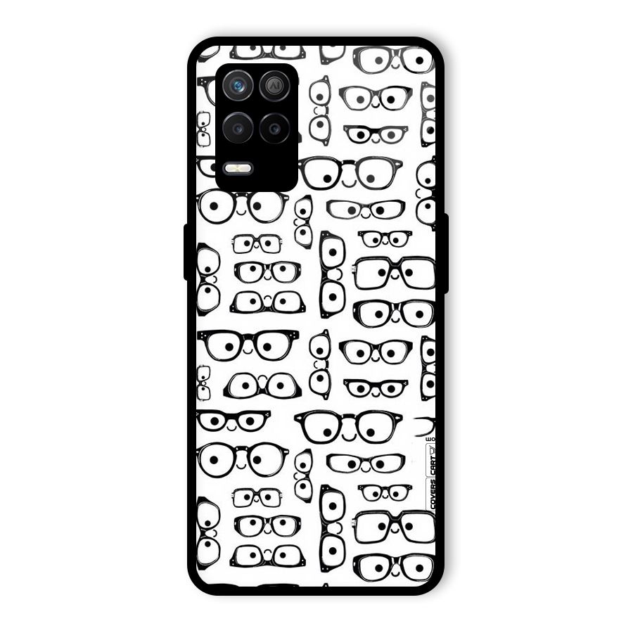 Nerdy Specs Glass Back Case for Realme 8 5G