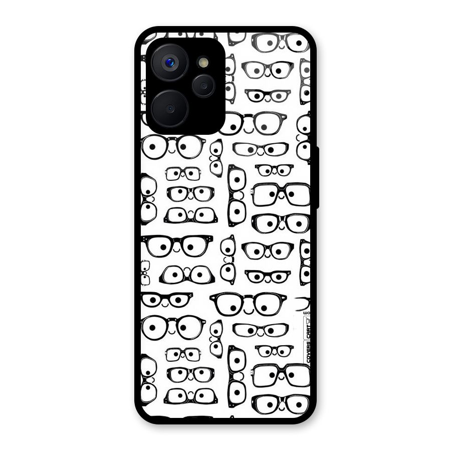 Nerdy Specs Glass Back Case for Realme 9i 5G