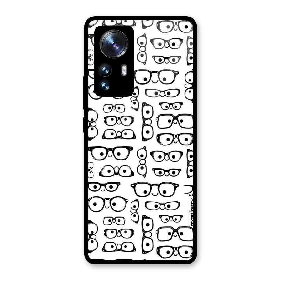 Nerdy Specs Glass Back Case for Xiaomi 12 Pro