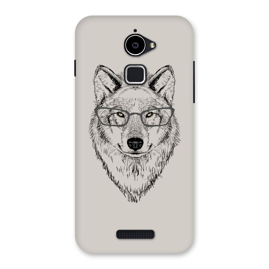Nerdy Wolf Back Case for Coolpad Note 3 Lite