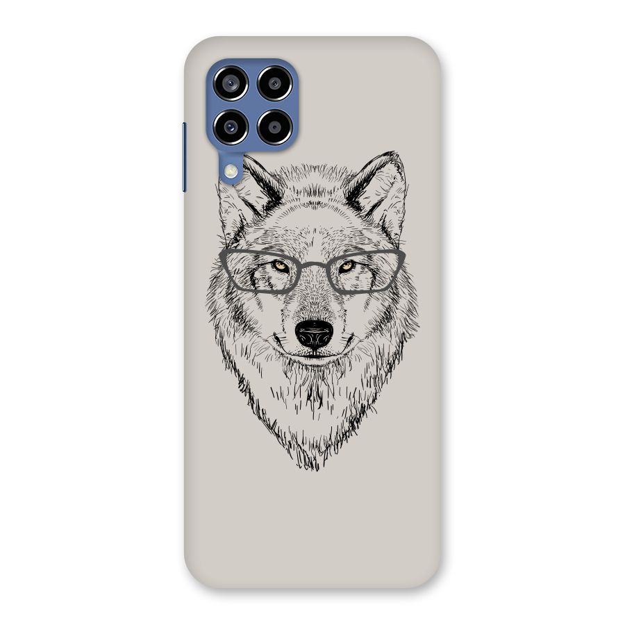 Nerdy Wolf Back Case for Galaxy M53 5G