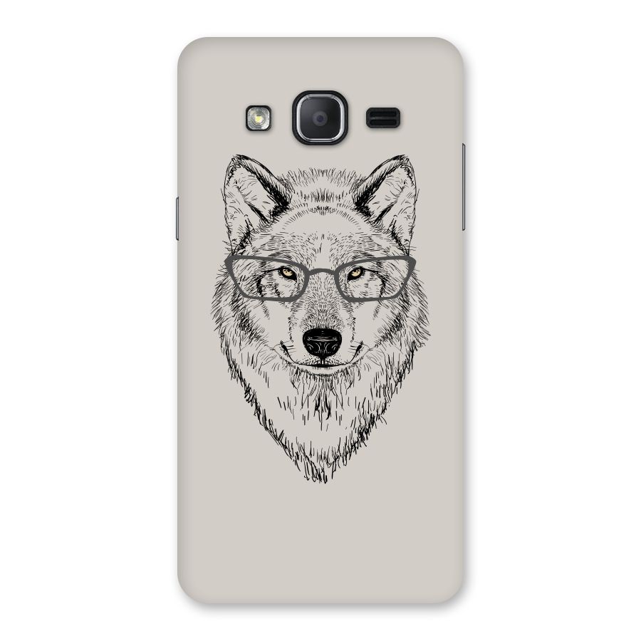 Nerdy Wolf Back Case for Galaxy On7 2015