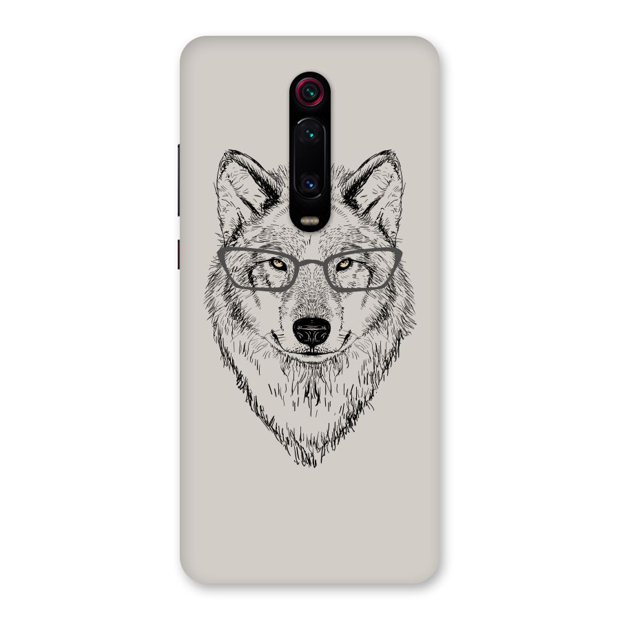 Nerdy Wolf Back Case for Redmi K20 Pro