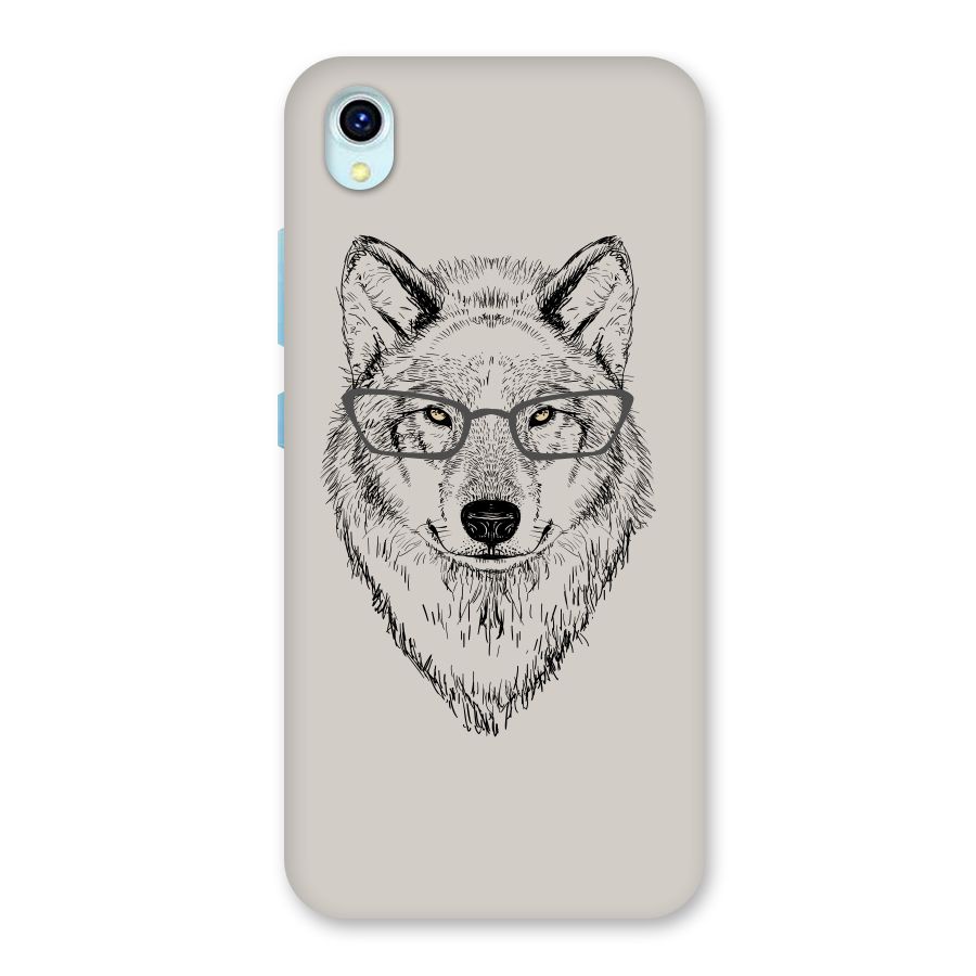 Nerdy Wolf Back Case for Vivo Y1s