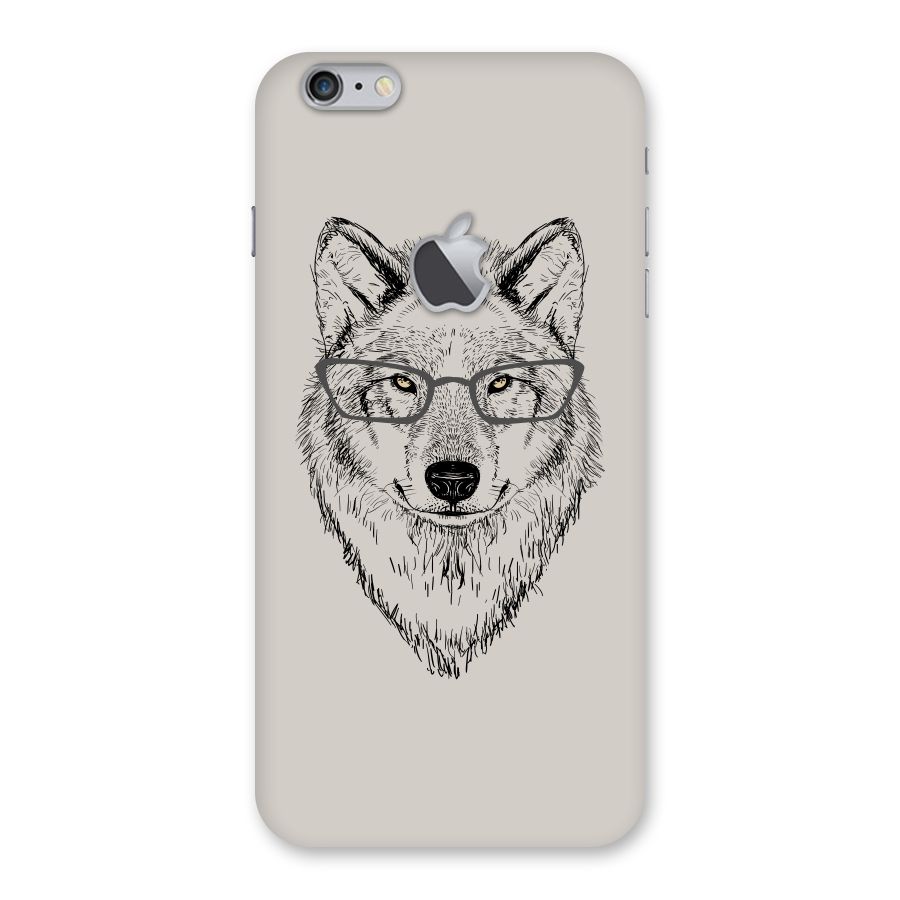 Nerdy Wolf Back Case for iPhone 6 Plus 6S Plus Logo Cut