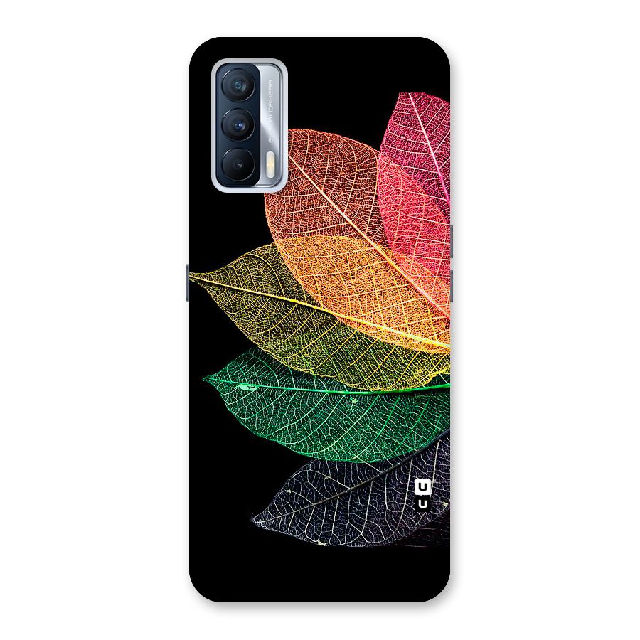 Net Leaf Color Design Back Case for Realme X7