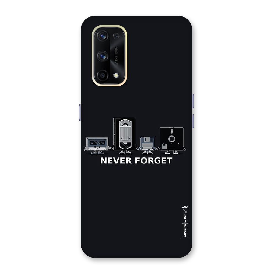 Never Forget Glass Back Case for Realme X7 Pro