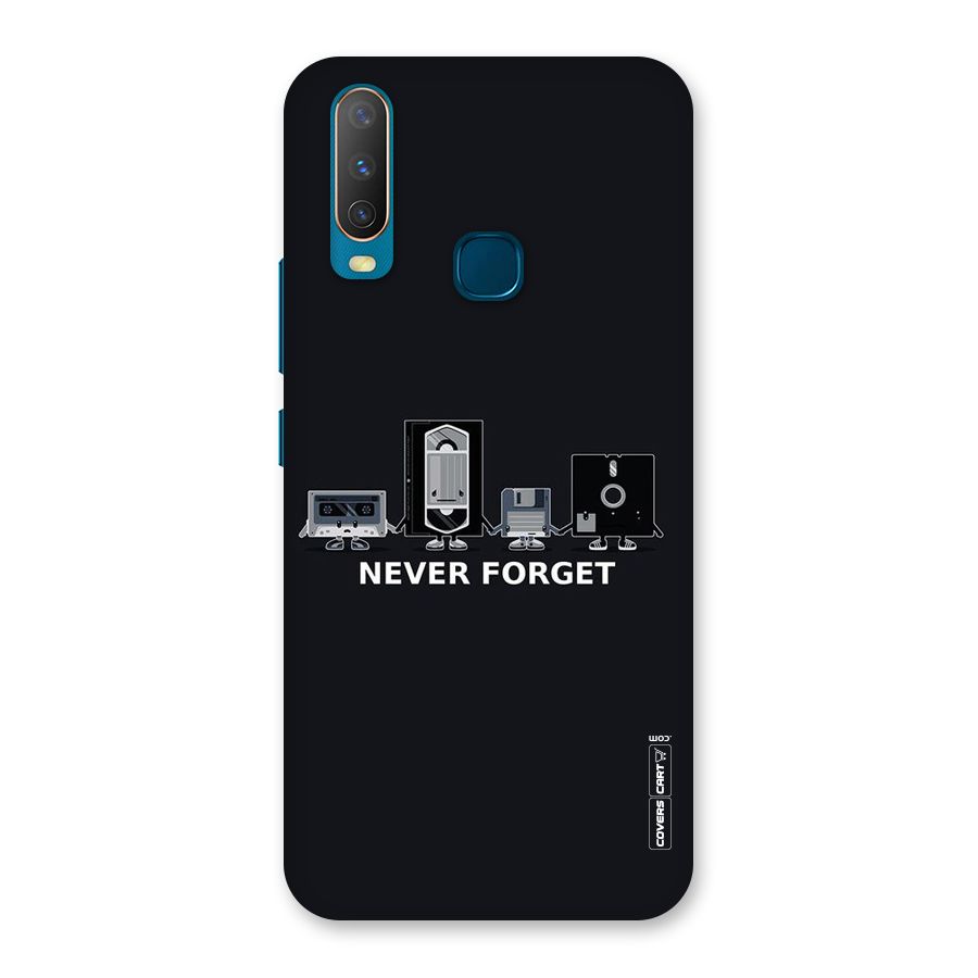 Never Forget Back Case for Vivo Y17