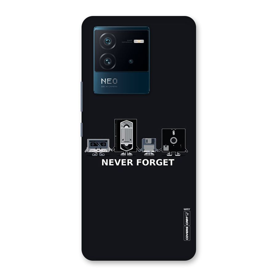 Never Forget Back Case for Vivo iQOO Neo 6 5G
