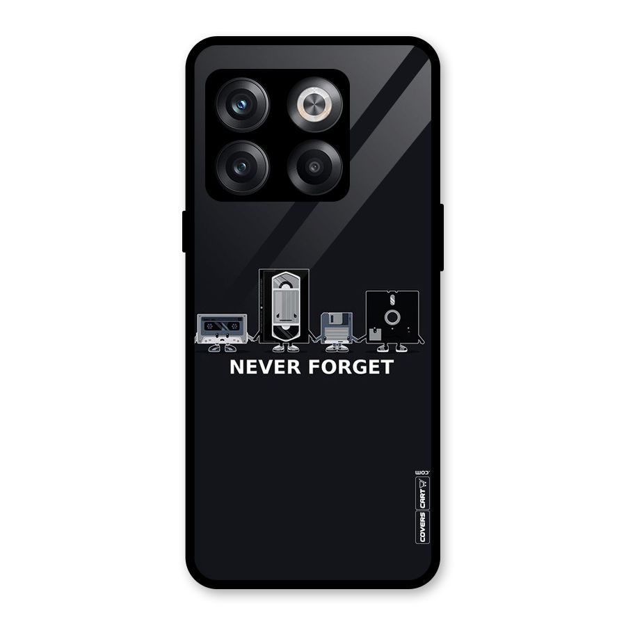 Never Forget Glass Back Case for OnePlus 10T