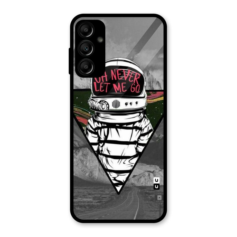 Never Let Me Go Glass Back Case for Galaxy A14 5G