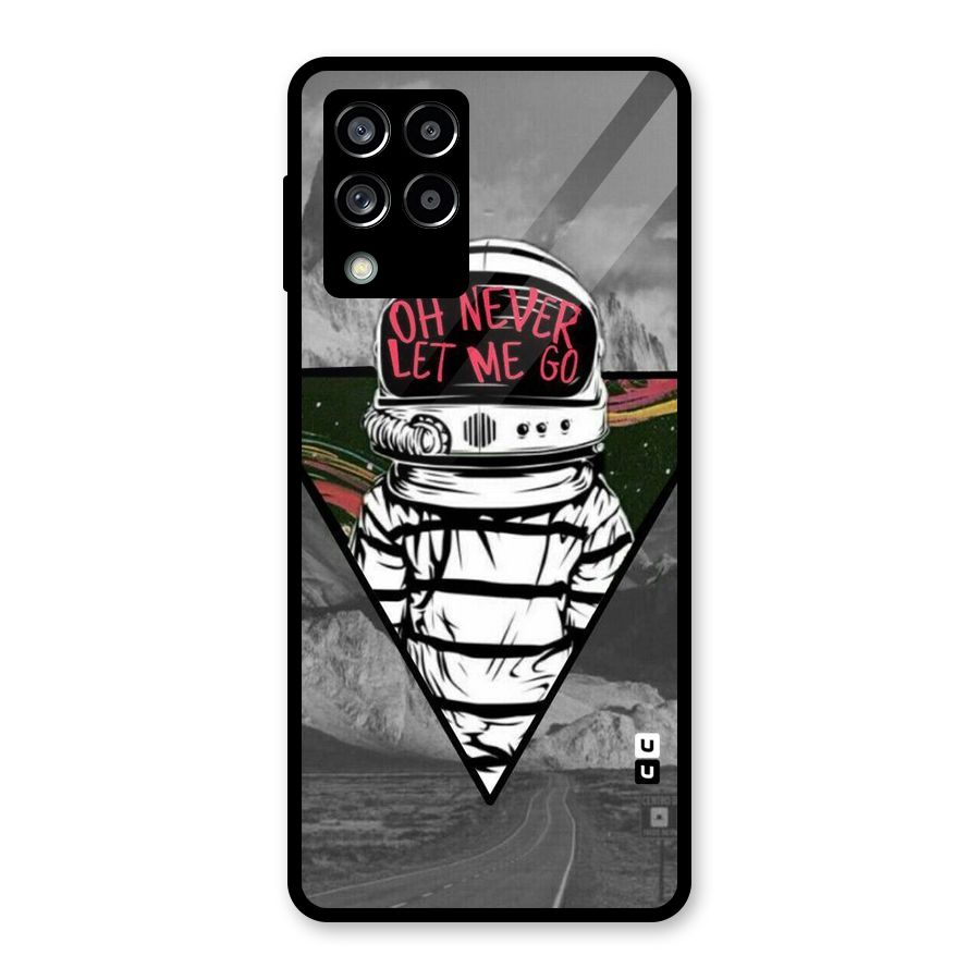 Never Let Me Go Glass Back Case for Galaxy M53 5G