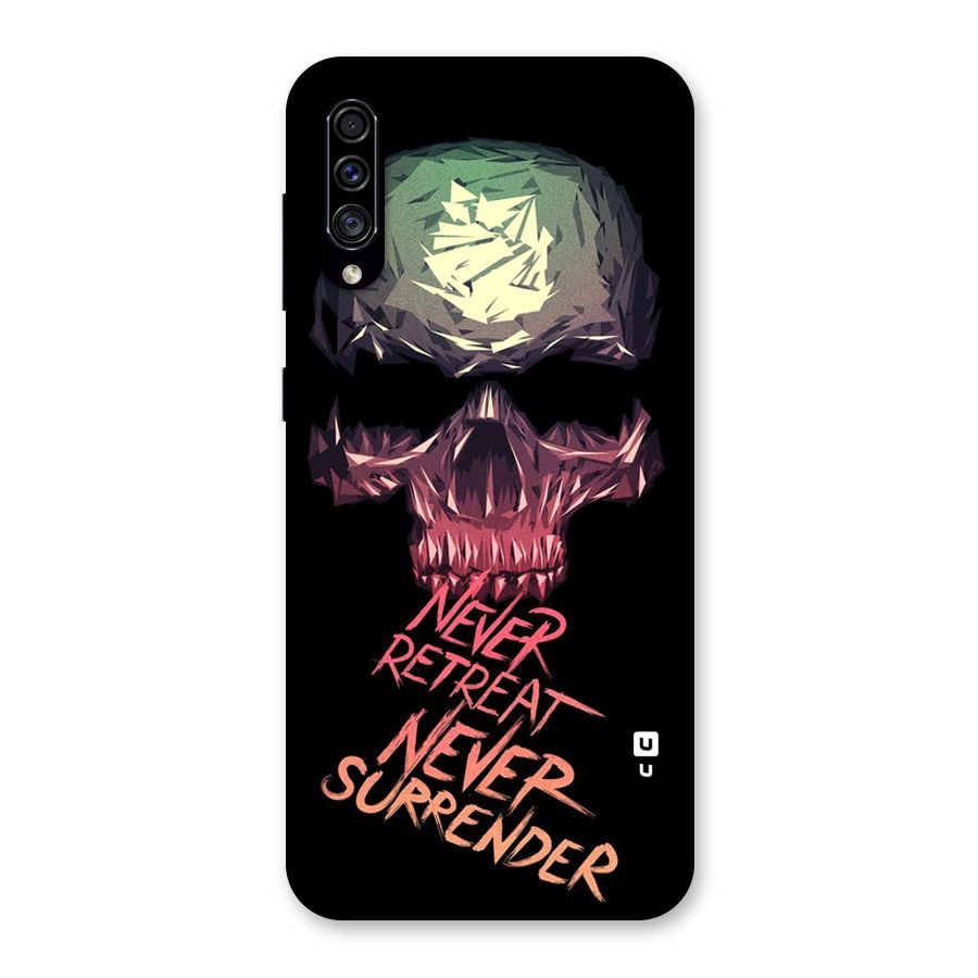 Never Retreat Back Case for Galaxy A30s