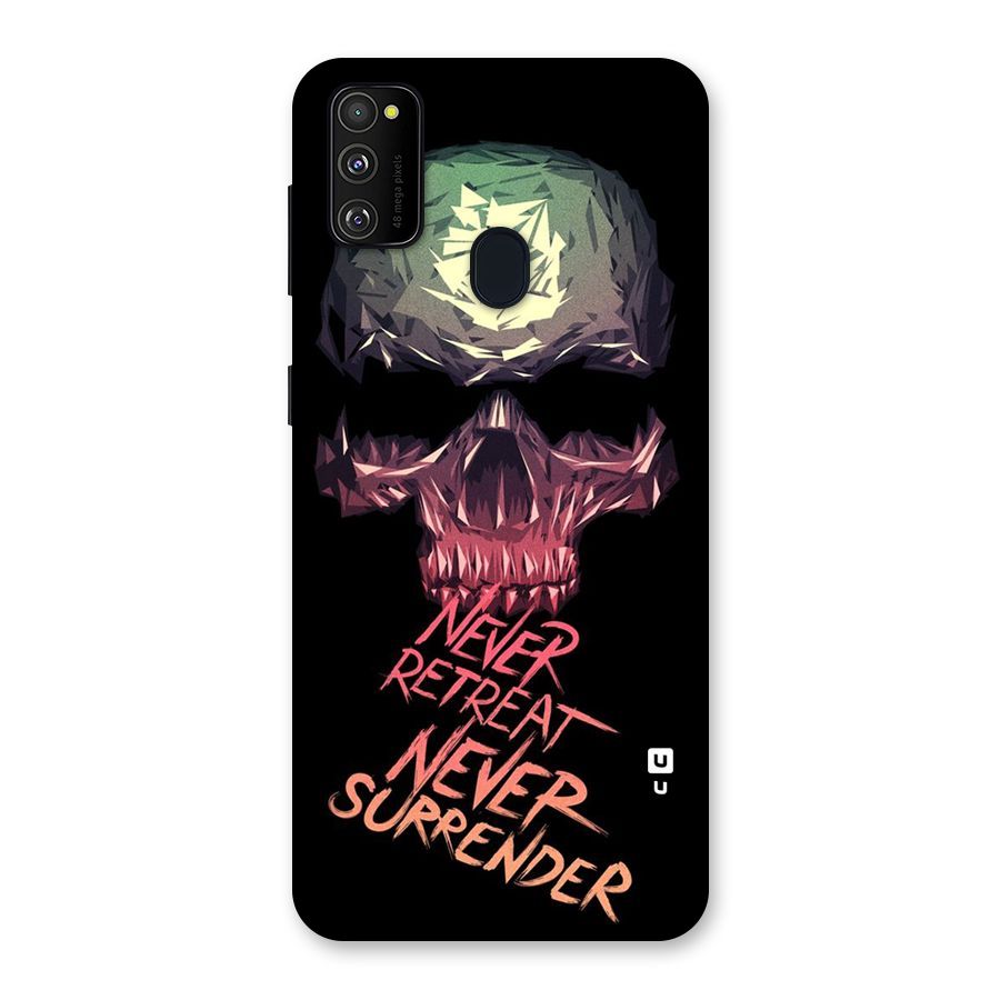 Never Retreat Back Case for Galaxy M30s