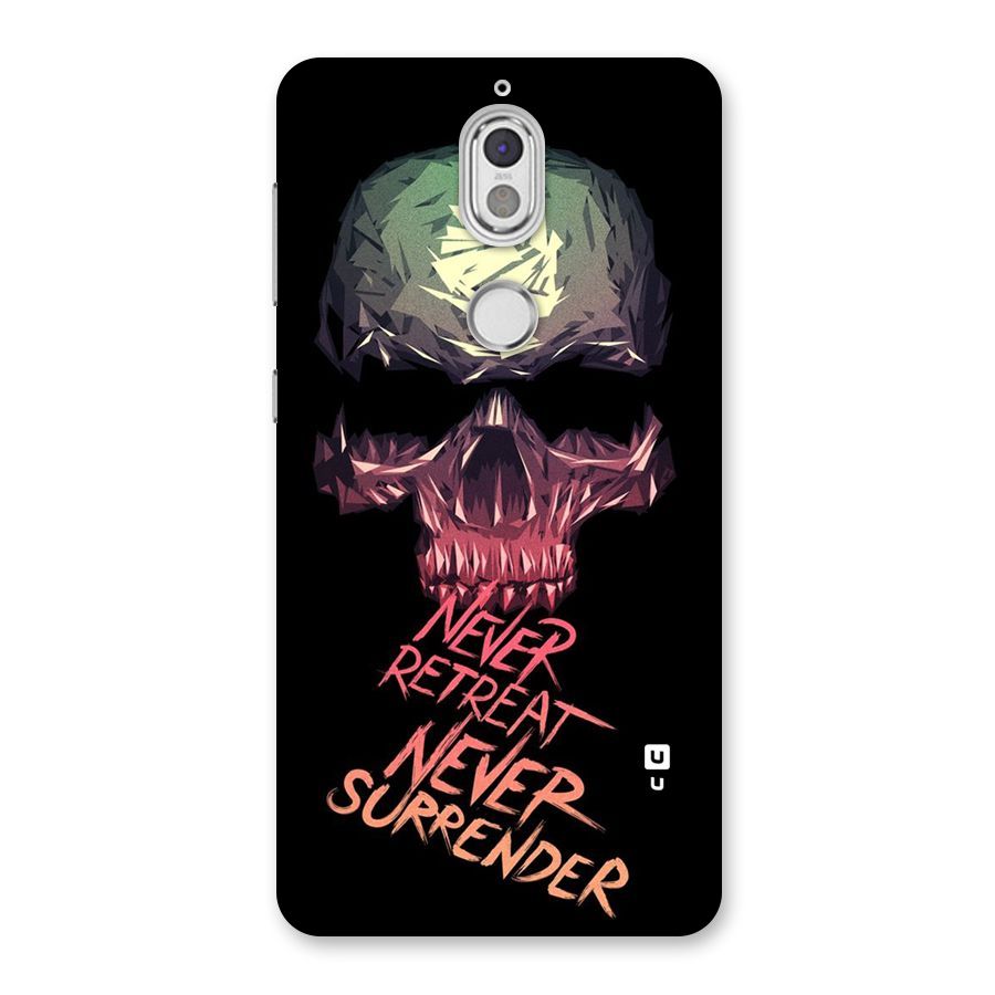 Never Retreat Back Case for Nokia 7