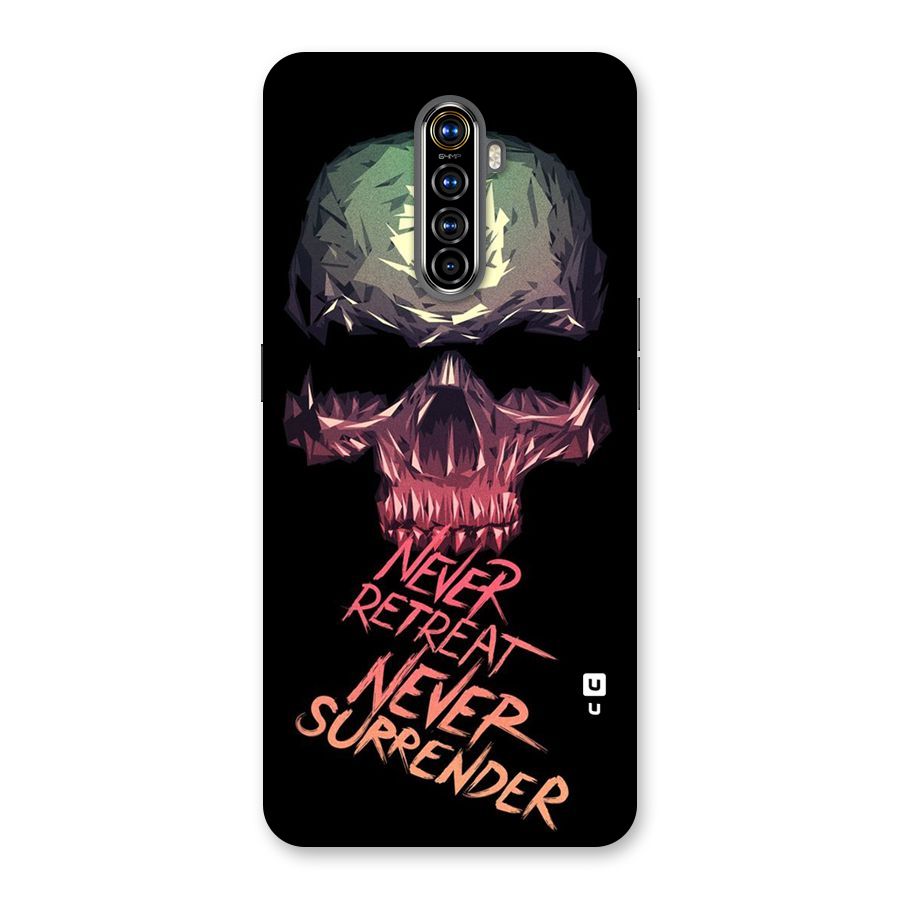 Never Retreat Back Case for Realme X2 Pro