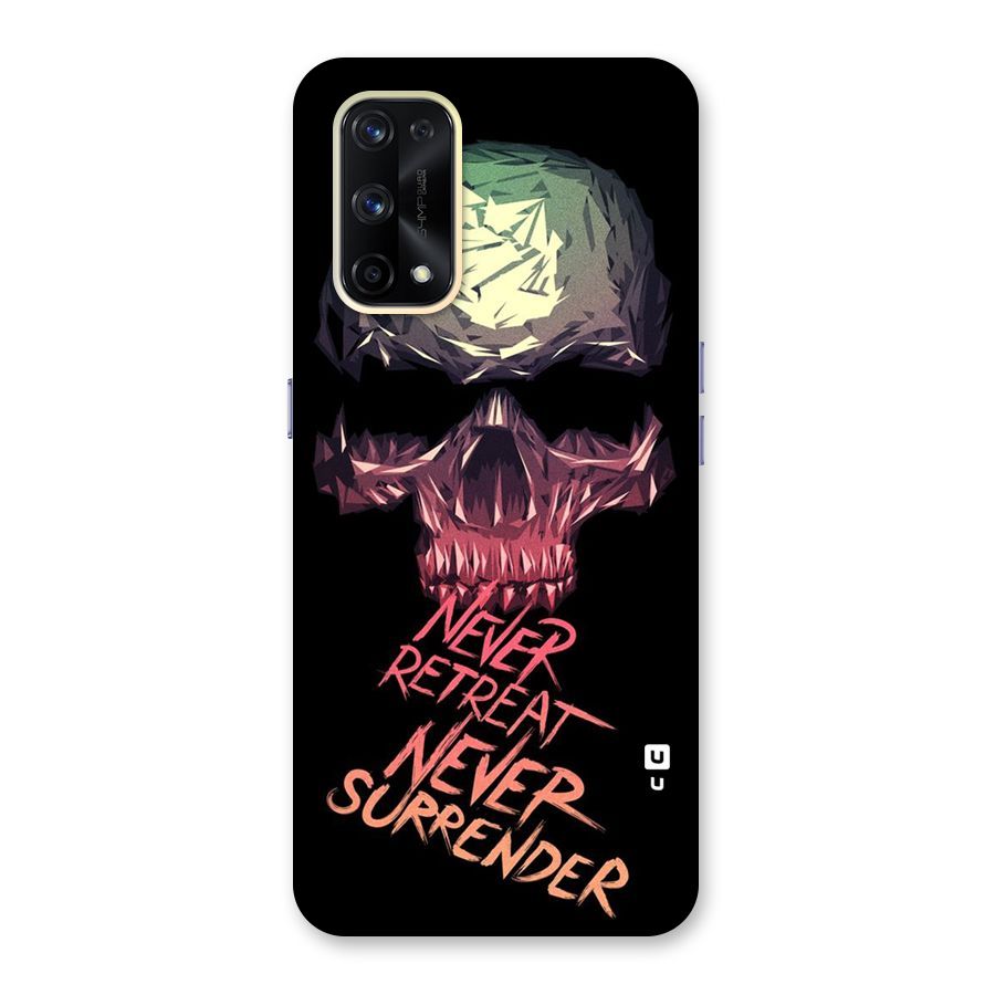 Never Retreat Glass Back Case for Realme X7 Pro