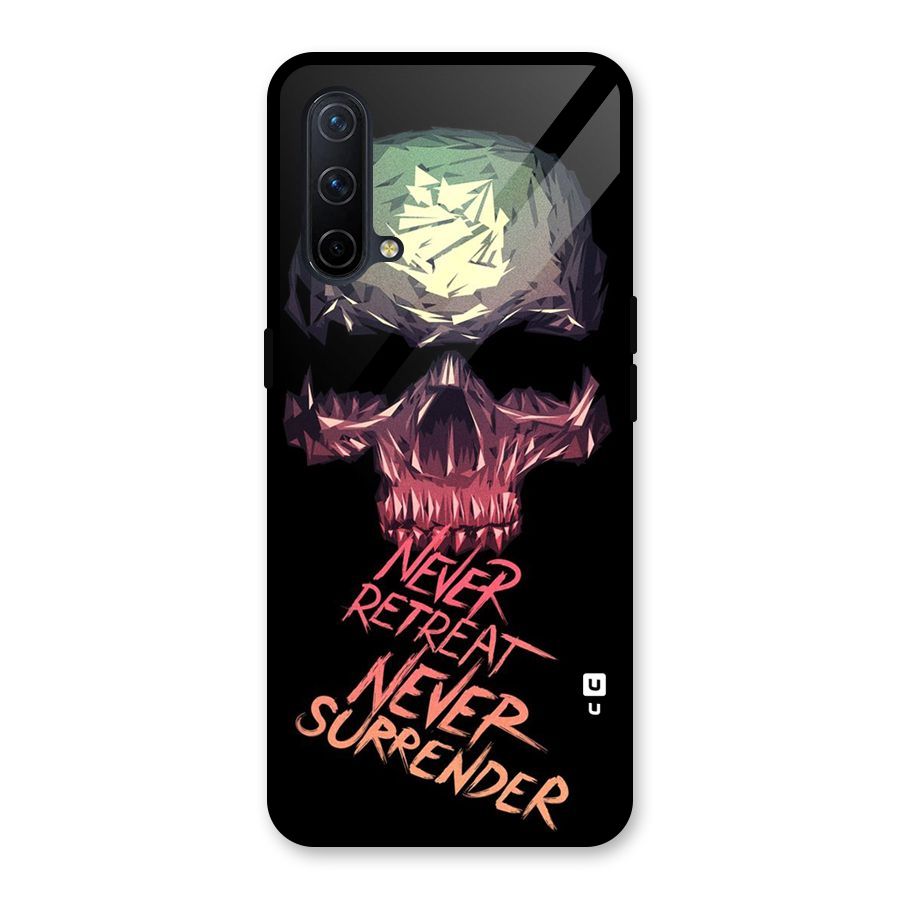 Never Retreat Glass Back Case for OnePlus Nord CE 5G
