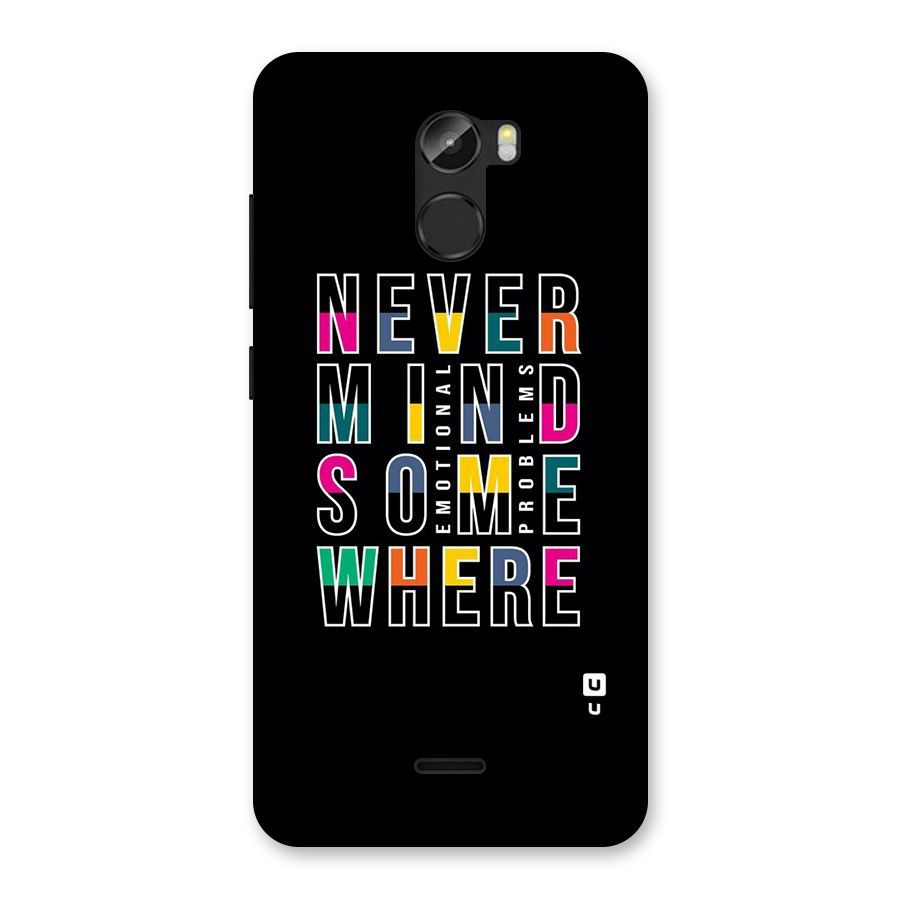 Nevermind Somewhere Back Case for Gionee X1