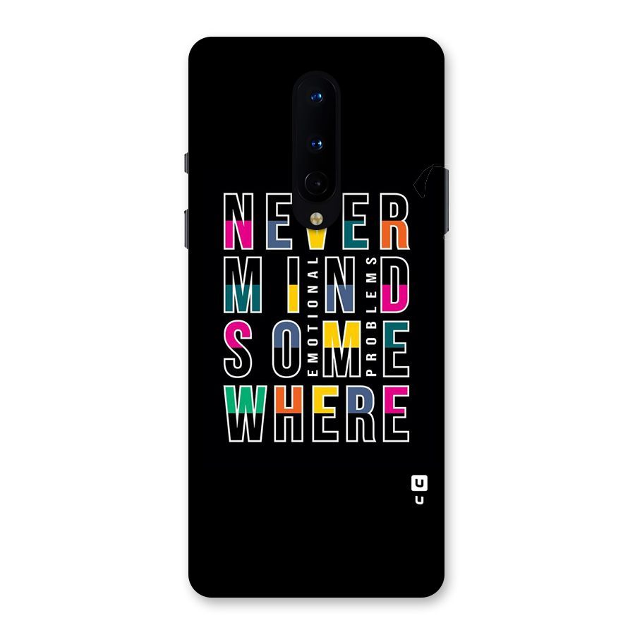 Nevermind Somewhere Back Case for OnePlus 8