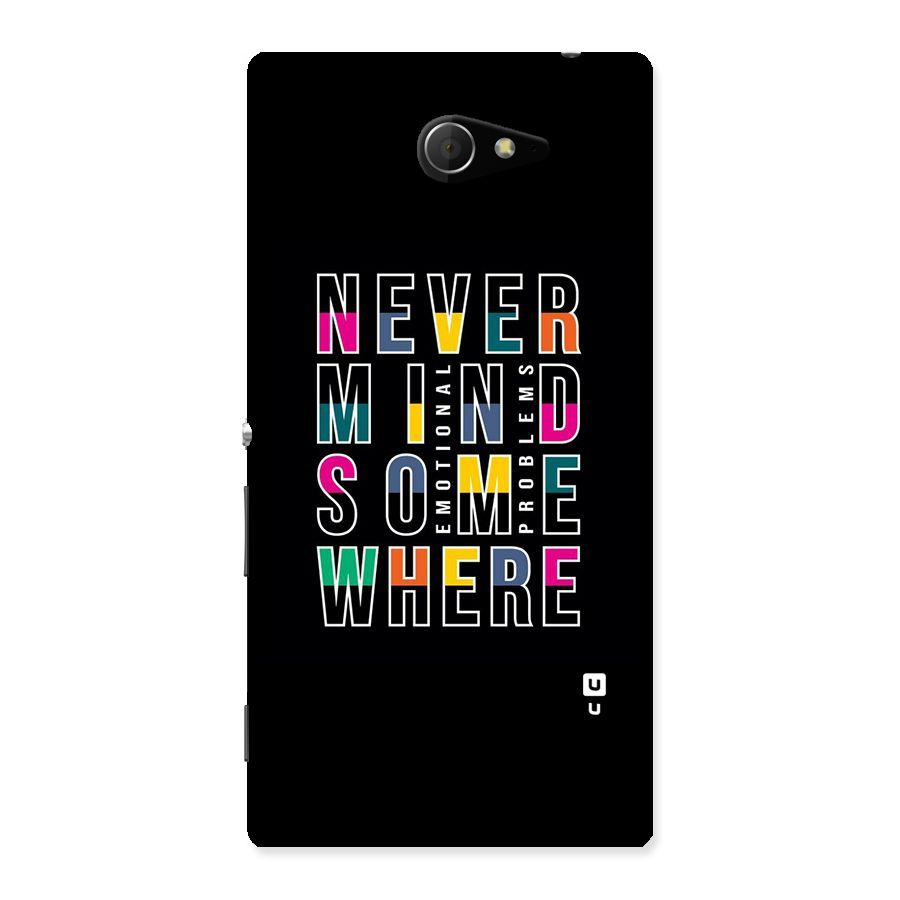 Nevermind Somewhere Back Case for Sony Xperia M2