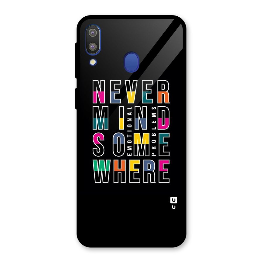 Nevermind Somewhere Glass Back Case for Galaxy M20