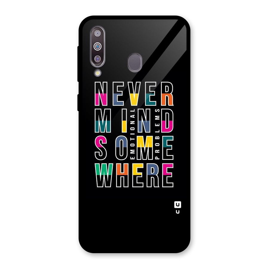 Nevermind Somewhere Glass Back Case for Galaxy M30