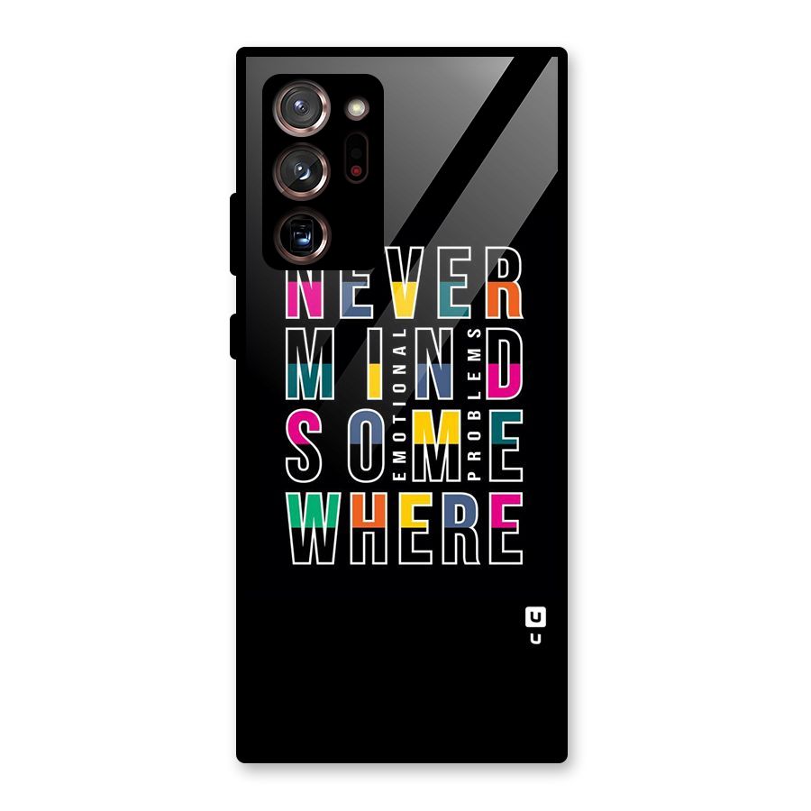 Nevermind Somewhere Glass Back Case for Galaxy Note 20 Ultra 5G