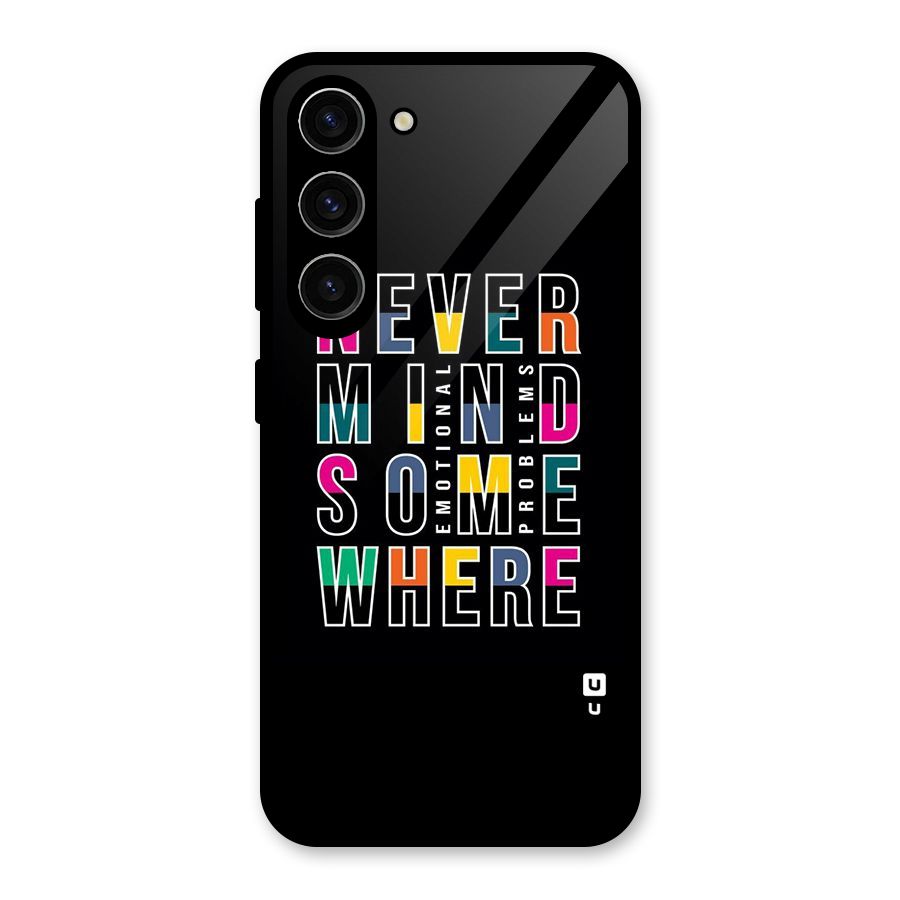 Nevermind Somewhere Glass Back Case for Galaxy S23