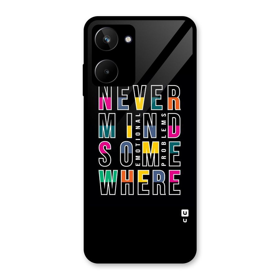 Nevermind Somewhere Glass Back Case for Realme 10