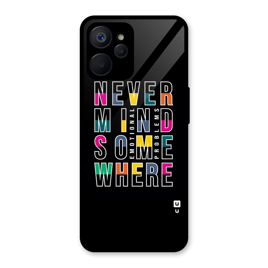 Nevermind Somewhere Glass Back Case for Realme 9i 5G