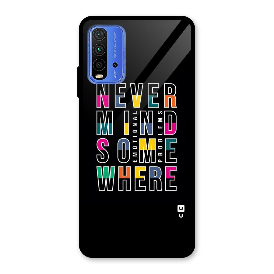 Nevermind Somewhere Glass Back Case for Redmi 9 Power