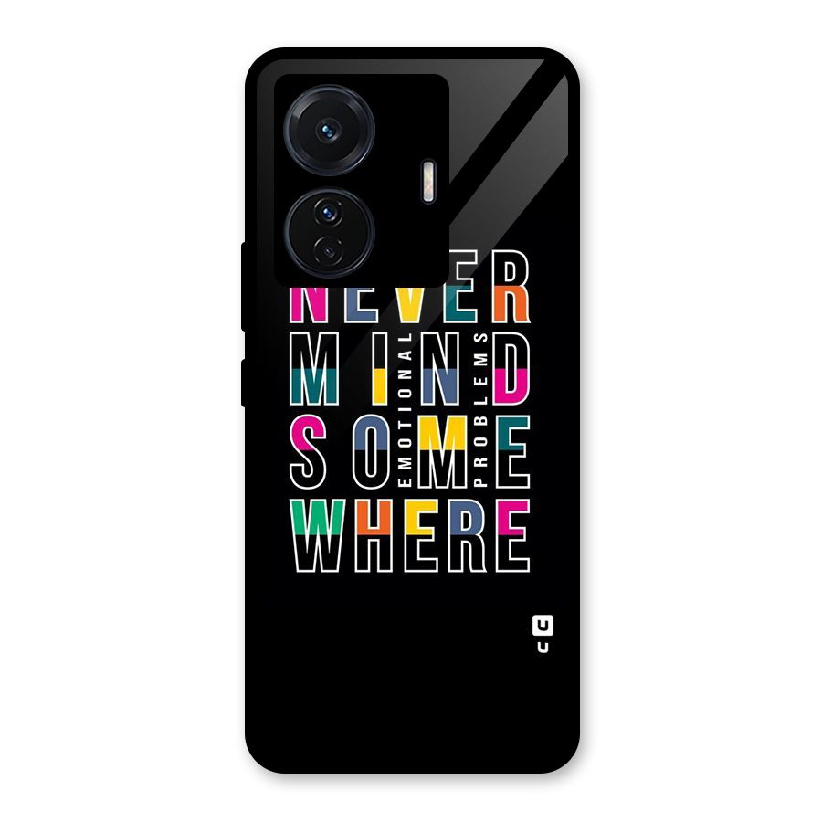 Nevermind Somewhere Glass Back Case for Vivo T1 Pro