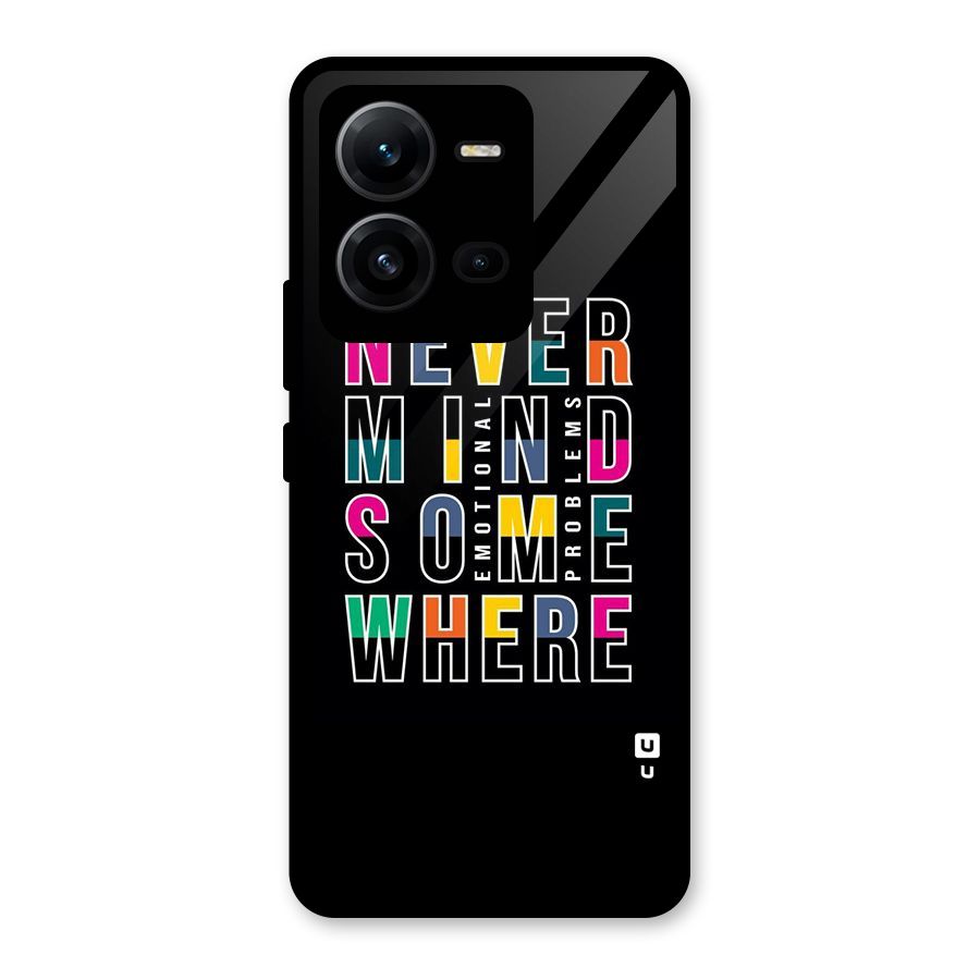 Nevermind Somewhere Glass Back Case for Vivo V25