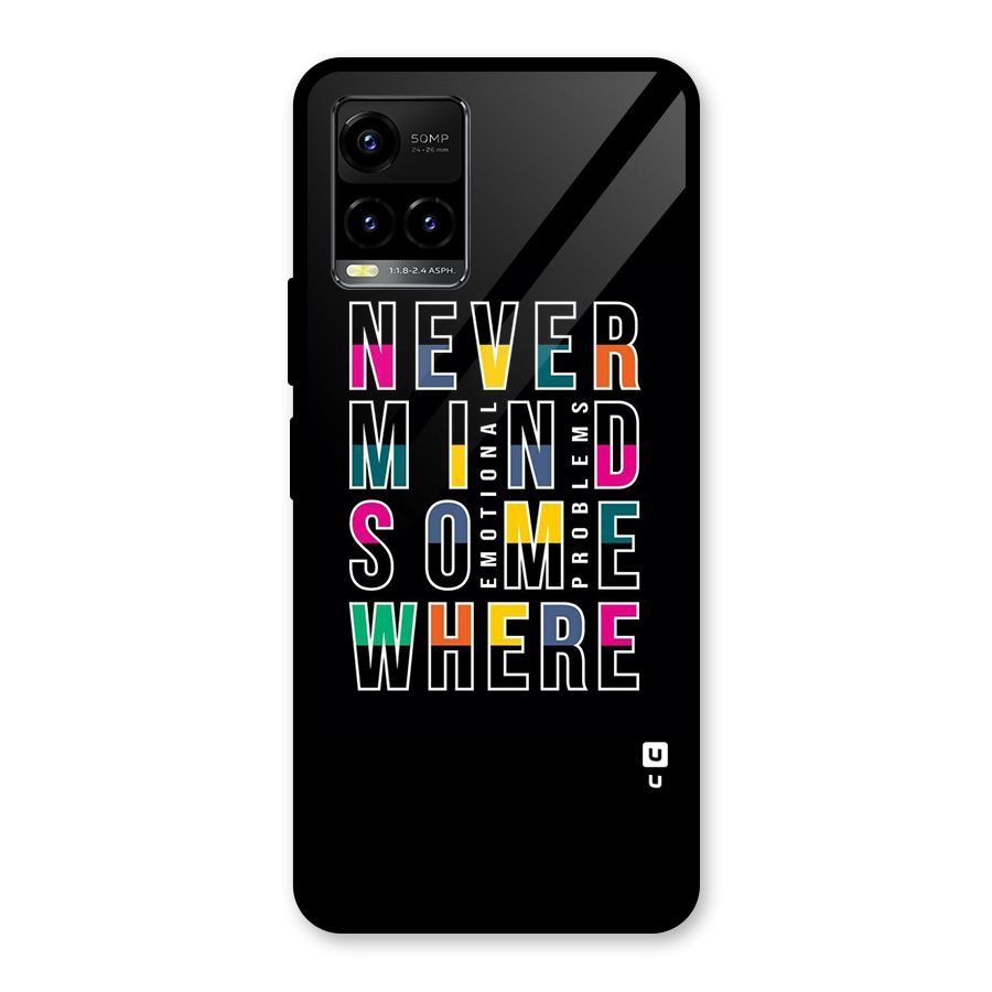 Nevermind Somewhere Glass Back Case for Vivo Y21T
