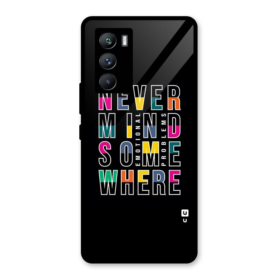 Nevermind Somewhere Glass Back Case for Vivo iQOO 9 SE
