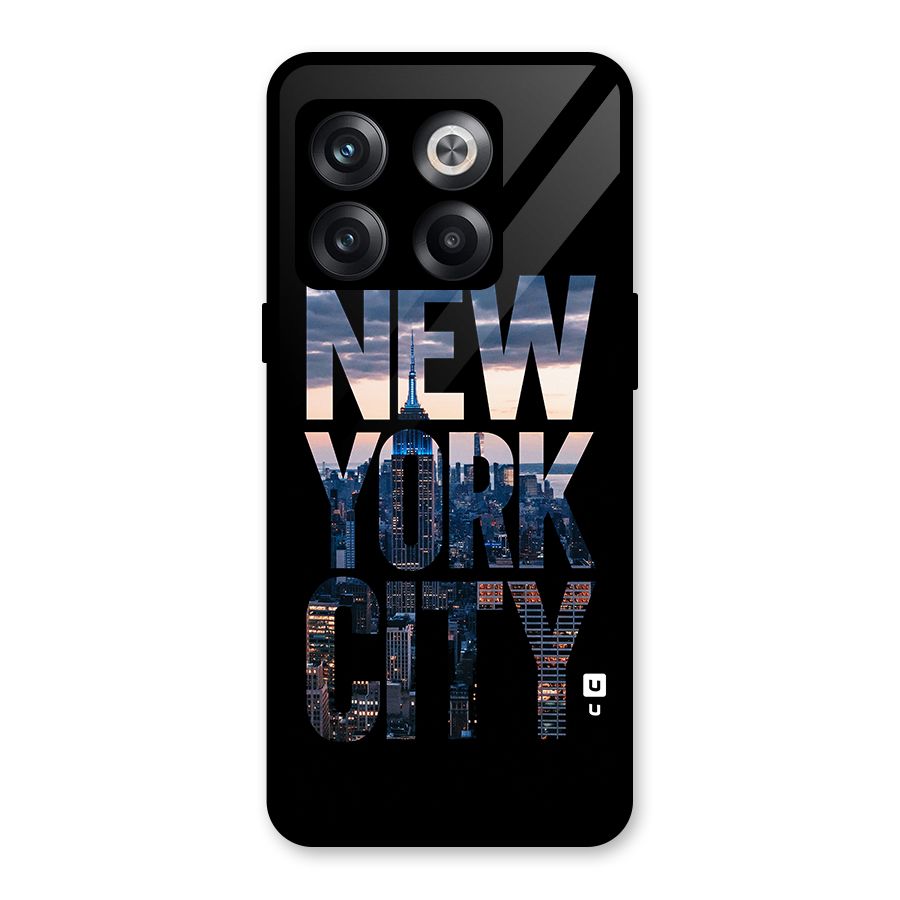 New York City Glass Back Case for OnePlus 10T