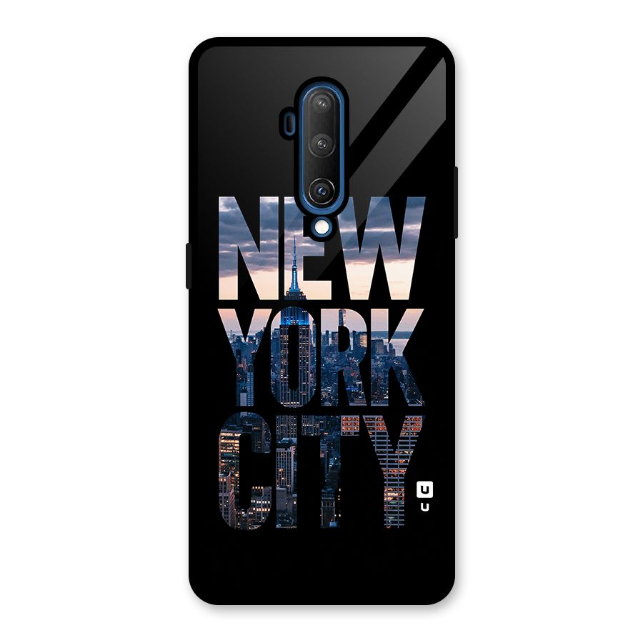 New York City Glass Back Case for OnePlus 7T Pro