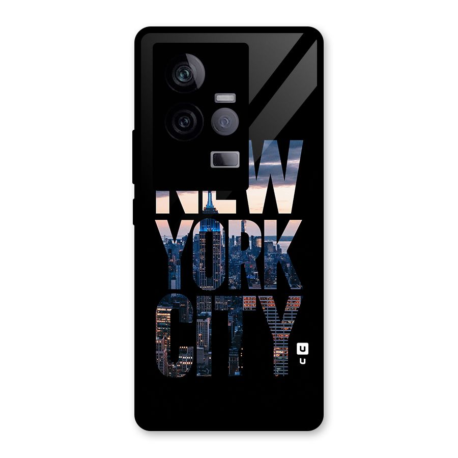 New York City Glass Back Case for Vivo iQOO 11 5G