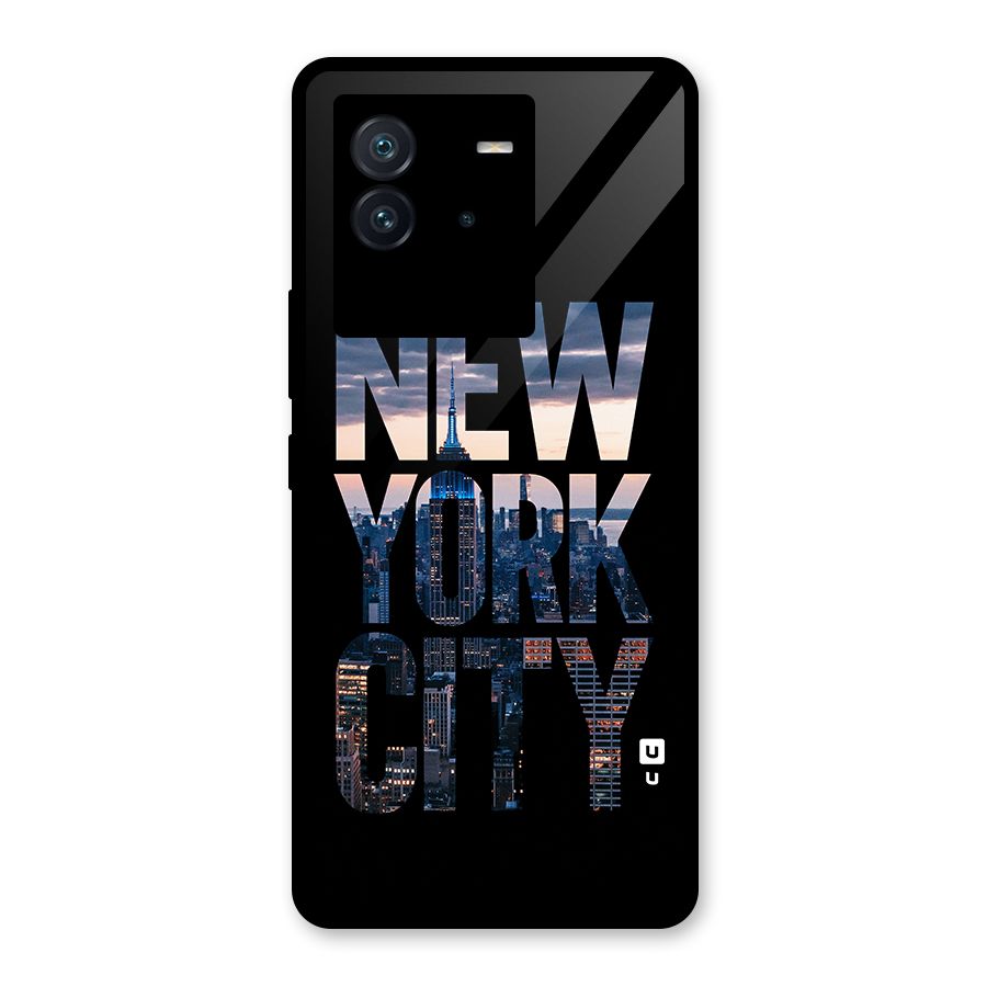 New York City Glass Back Case for Vivo iQOO Neo 6 5G