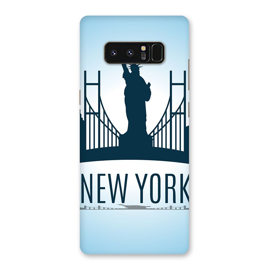 New York Skyline Back Case for Galaxy Note 8