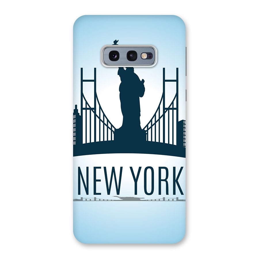 New York Skyline Back Case for Galaxy S10e
