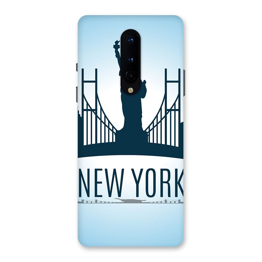 New York Skyline Back Case for OnePlus 8
