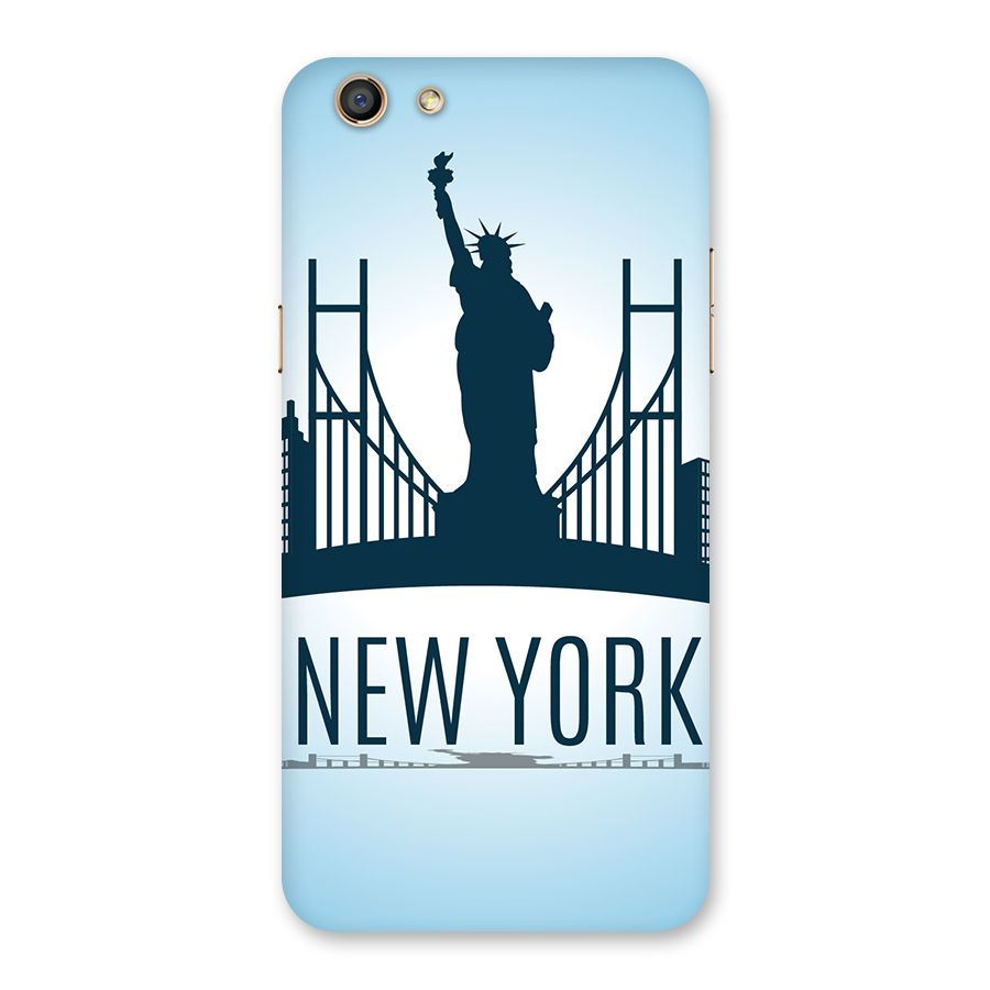 New York Skyline Back Case for Oppo F3