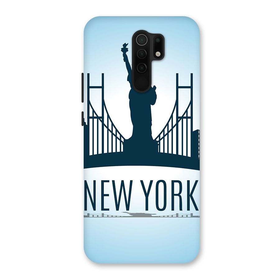 New York Skyline Back Case for Poco M2
