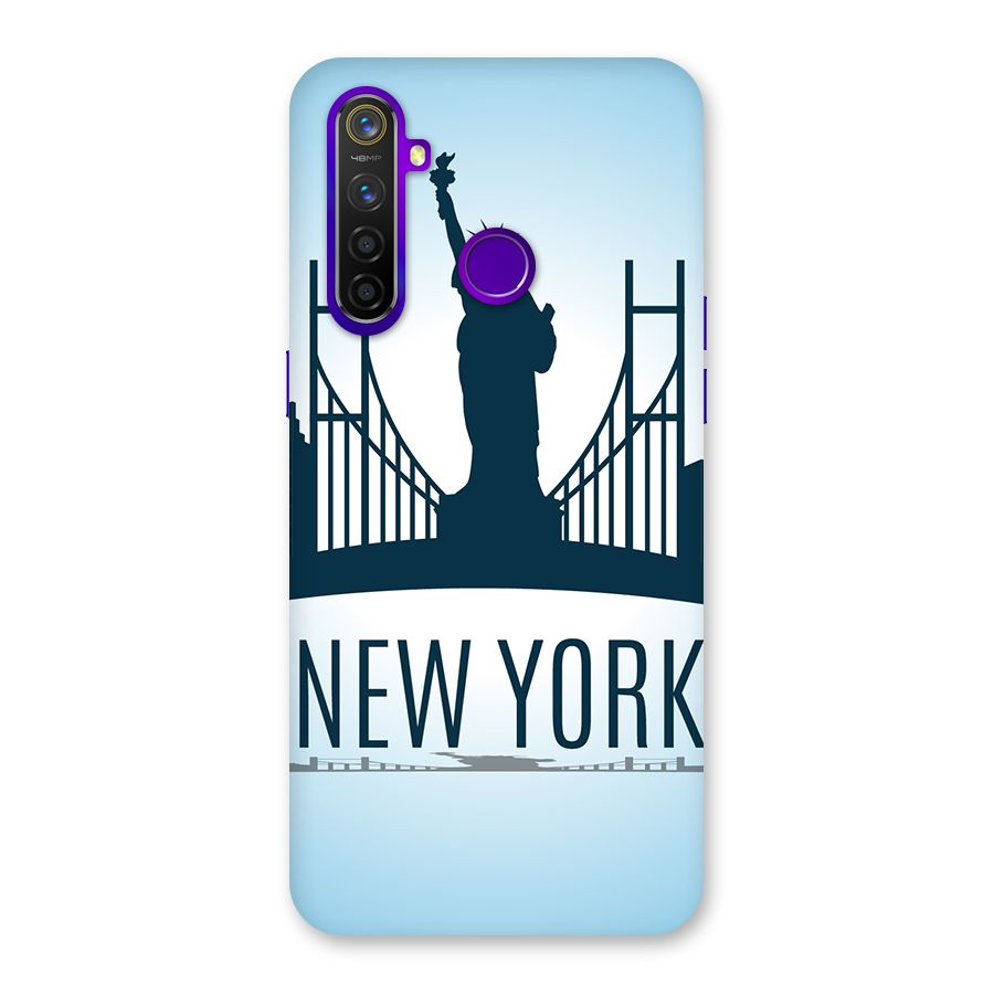 New York Skyline Back Case for Realme 5 Pro