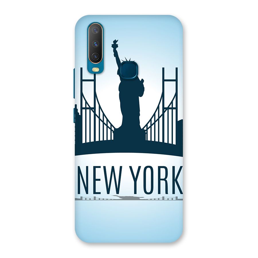 New York Skyline Back Case for Vivo Y17