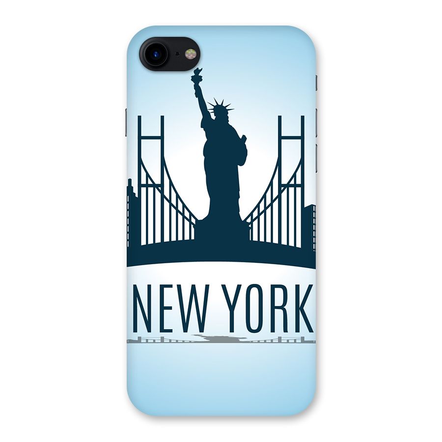 New York Skyline Back Case for iPhone SE 2020