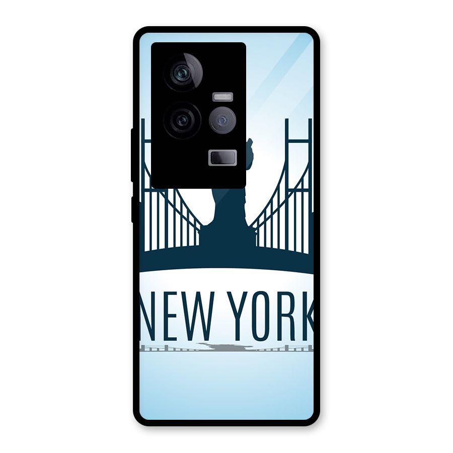 New York Skyline Glass Back Case for Vivo iQOO 11 5G