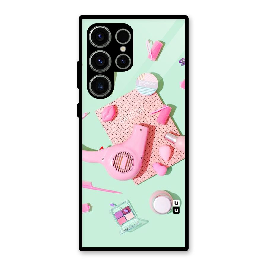 Night Out Slay Glass Back Case for Galaxy S23 Ultra
